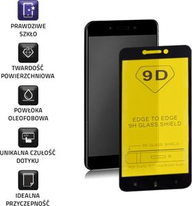 Qoltec Hartowane szkło ochronne PREMIUM do Xiaomi Redmi 5A | 9D | Czarne | Pełne 3