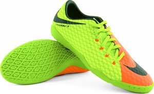 Nike Zielono-pomarańczowe buty piłkarskie na halę Nike Hypervenomx Phelon IC 852563-308 42 1