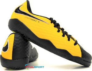 Nike Pomarańczowo-czarne buty piłkarskie na halę Nike Hypervenom Phelon IC 852600-801 JR 37,5 4