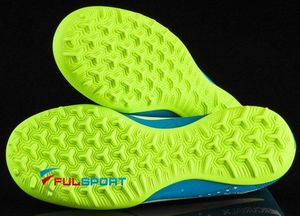 Nike Niebiesko-żółte buty piłkarskie na orlik Nike Mercurial Victory TF 921494-400 JR 33,5 5