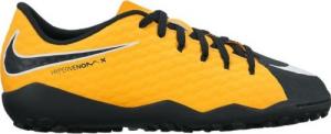 Nike Pomarańczowe-czarne buty piłkarskie na orlik Nike Hypervenom Phelon TF 852598-801 JR 37,5 1