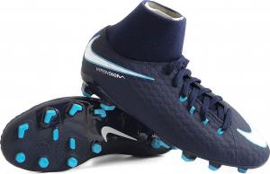 Nike Granatowe buty piłkarskie Nike Hypervenom Phelon DF FG 917772-414 JR 37,5 1