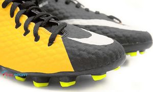 Nike Pomarańczowo-czarne buty piłkarskie NIke Hypervenom Phelon DF FG 917764-801 44 2