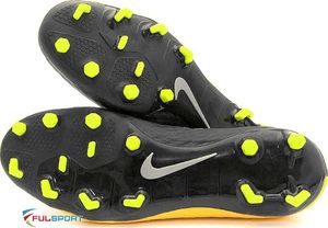 Nike Pomarańczowo-czarne buty piłkarskie Nike Hypervenom Phelon FG 852556-801 41 5