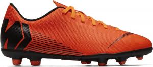 Nike Pomarańczowo-czarne buty piłkarskie Nike Mercurial Vapor Club MG AH7350-810 JR 36,5 1
