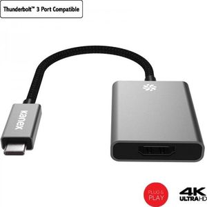 Adapter USB Kanex Kanex Premium USB-C to HDMI 4K Adapter - Adapter USB-C na HDMI, 4K, 60 Hz (Space Gray) 1
