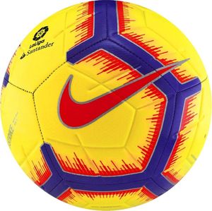 Nike Żółto-czerwona piłka nożna Nike Strike La Liga SC3313-710 r4 4 1