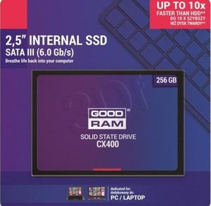 Dysk SSD GoodRam CX400 256 GB 2.5" SATA III (85367-uniw) 1