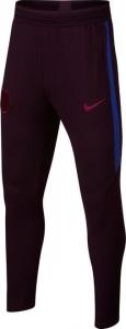 Nike Brązowe spodnie dresowe treningowe Nike Dry Strike Barcelona AO6357-659 Junior 140 1