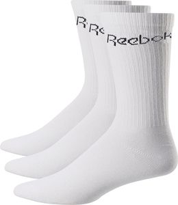 Nike Białe skarpetki Reebok Active Core Crew Sock FL5230 43-45 1