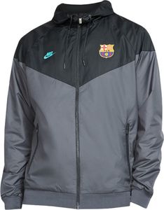 Kurtka męska Nike Kurtka przeciwdeszczowa Nike FC Barcelona Windrunner CI1315-025 szaro-czarna S 1