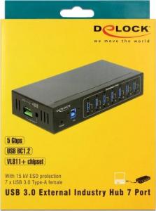 HUB USB Delock 7x USB-A 3.0 (63311) 4