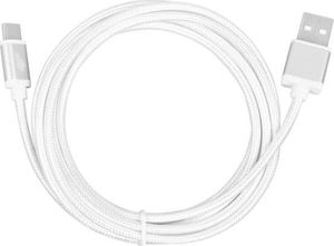 Kabel USB TB Print USB-A - USB-C 2 m Srebrny (AKTBXKUCSBA200V) 4