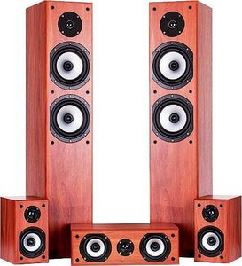 Kino domowe Denon Kino domowe: Amplituner Denon AVR-S650H + Głośniki Wilson Cinematic 5.0 orzech-Denon AVR-S650H Wilson Cin. 5.0 Walnut 5