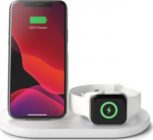 Ładowarka Belkin Wireless 3in1 Indukcyjna 2 A (WIZ001vfWH) 2