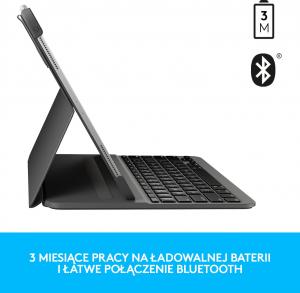 Etui na tablet Logitech Slim Folio Pro for iPad Pro 11-inch (1st, 2nd, 3rd and 4th gen) - GRAPHITE - UK (920-009689) 8