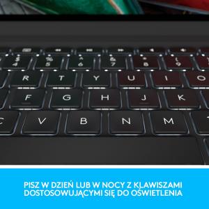 Etui na tablet Logitech Slim Folio Pro for iPad Pro 11-inch (1st, 2nd, 3rd and 4th gen) - GRAPHITE - UK (920-009689) 3