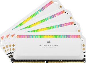 Pamięć Corsair Dominator Platinum RGB, DDR4, 32 GB, 3600MHz, CL18 (CMT32GX4M4C3600C18W) 1