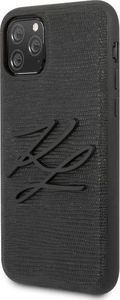 Karl Lagerfeld Karl Lagerfeld KLHCN58TJKBK iPhone 11 Pro hardcase czarny/black Lizard uniwersalny 2
