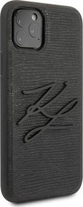 Karl Lagerfeld Karl Lagerfeld KLHCN58TJKBK iPhone 11 Pro hardcase czarny/black Lizard uniwersalny 3