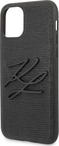 Karl Lagerfeld Karl Lagerfeld KLHCN58TJKBK iPhone 11 Pro hardcase czarny/black Lizard uniwersalny 5