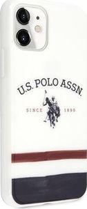 U.S. Polo Assn US Polo USHCN61PCSTRB iPhone 11 biały/white Tricolor Pattern Collection 5