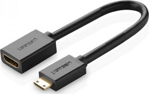 Adapter AV Ugreen HDMI Mini - HDMI czarny (UGR307BLK) 1