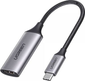 Adapter USB Ugreen USB-C - HDMI Srebrny  (UGR330GRY) 1