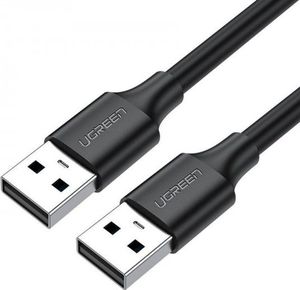 Kabel USB Ugreen USB-A - USB-A 0.5 m Czarny (UGR392BLK) 1