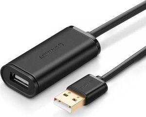 Kabel USB Ugreen USB-A - USB-A 20 m Czarny (UGR404BLK) 1
