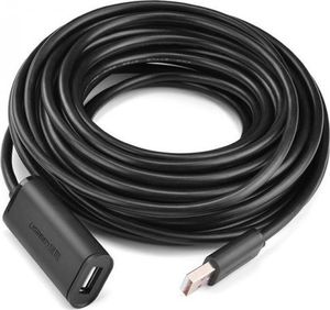 Kabel USB Ugreen USB-A - USB-A 20 m Czarny (UGR404BLK) 5