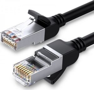 Ugreen Kabel sieciowy UGREEN z metalowymi wtyczkami, Ethernet RJ45, Cat.6, UTP, 5m (czarny) 1