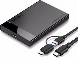 Kieszeń Ugreen 2.5" SATA HDD/SSD - USB-C (60735) 1