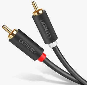 Kabel Ugreen RCA (Cinch) x2 - RCA (Cinch) x2 1m czarny (30747) 17