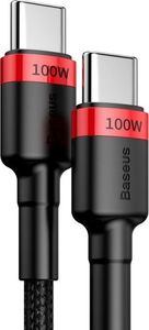Kabel USB Baseus USB-C - USB-C 2 m Czarno-czerwony (BSU1520REDBLK) 4