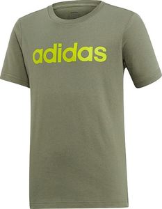 Adidas adidas JR Essentials Linear t-shirt 042 : Rozmiar - 140 cm (FM7042) - 23739_201365 1