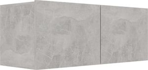 vidaXL Szafka pod TV, szarość betonu, 80x30x30 cm, płyta wiórowa 2