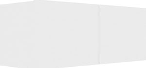 vidaXL Szafka TV, biała, 80x30x30 cm, płyta wiórowa 2