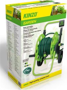 Kinzo wąż ogrodowy z wózkiem 30 m 1/2" (15168890) 1