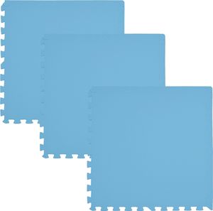 Humbi Humbi Mata piankowa Puzzle piankowe 3 szt. błękitny 62 x 62 x 1 cm uniwersalny 1