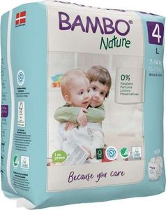 Bambo Pieluszki Nature 4, 7-14 kg, 24 szt. 2