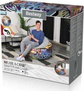 Bestway Fotel dmuchany Graffiti 112x66 cm 8