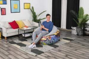 Bestway Fotel dmuchany Graffiti 112x66 cm 9