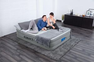 Bestway Materac turystyczny AlwayzAire Queen szary 3