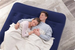 Pavillo Materac Dmuchany Dwuosobowy Granatowy 2