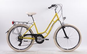 Onux Rower miejski Magical City 26" żółty 1