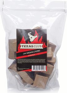 Texas Club Amerikietiško ąžuolo medžio rūkymo kaladėlės Texas Club, 1 kg 1