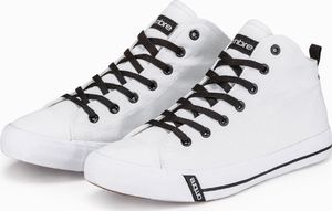 Ombre Buty męskie białe r. 42 (T304) 2