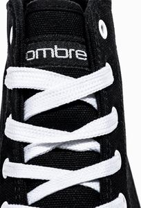 Ombre Buty męskie trampki T304 - czarne 43 6