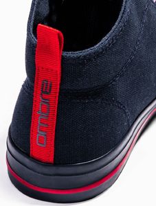 Ombre Buty męskie trampki T304 - granatowe 40 7